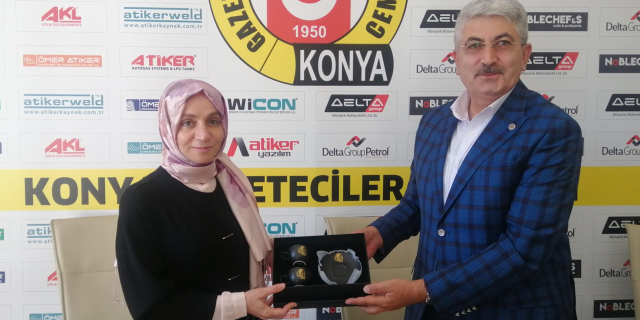 Konya Milletvekili Leyla Şahin Usta'dan KGC'ye ziyaret