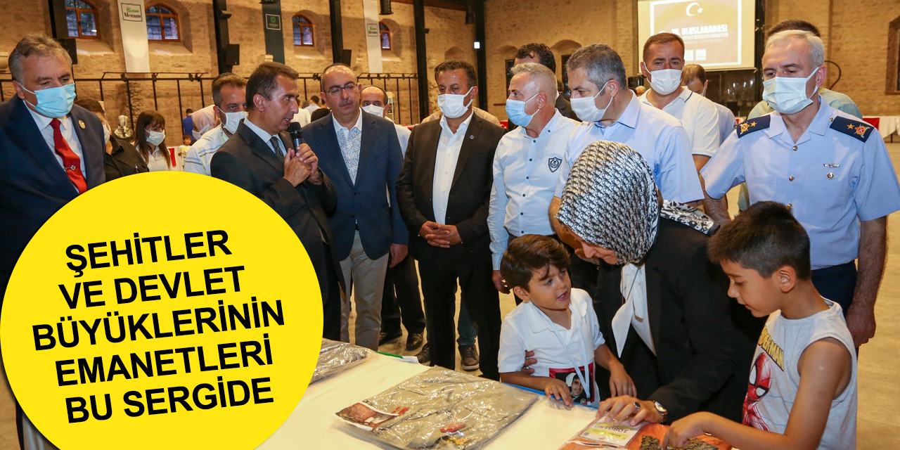 Konya'da 70'nci Uluslararası Şehit ve Devlet Büyükleri Sergisi