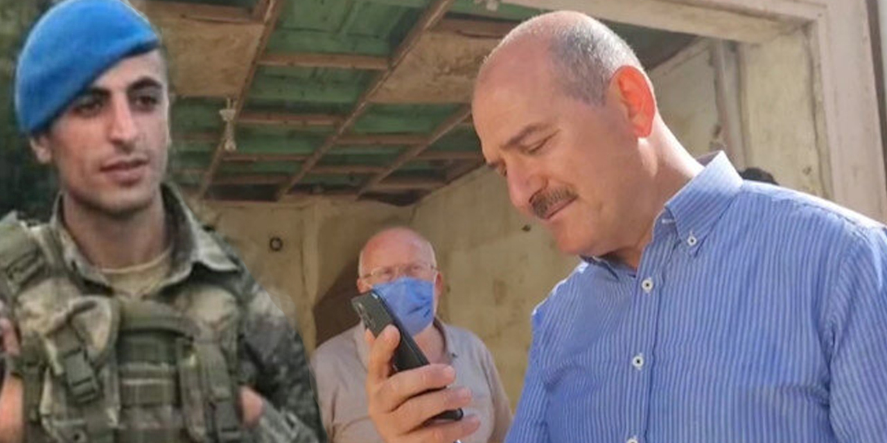 Bakan Soylu Pençe- Şimşek Harekatı şehidi Cengizhan Kaplan'ın ailesiyle görüştü