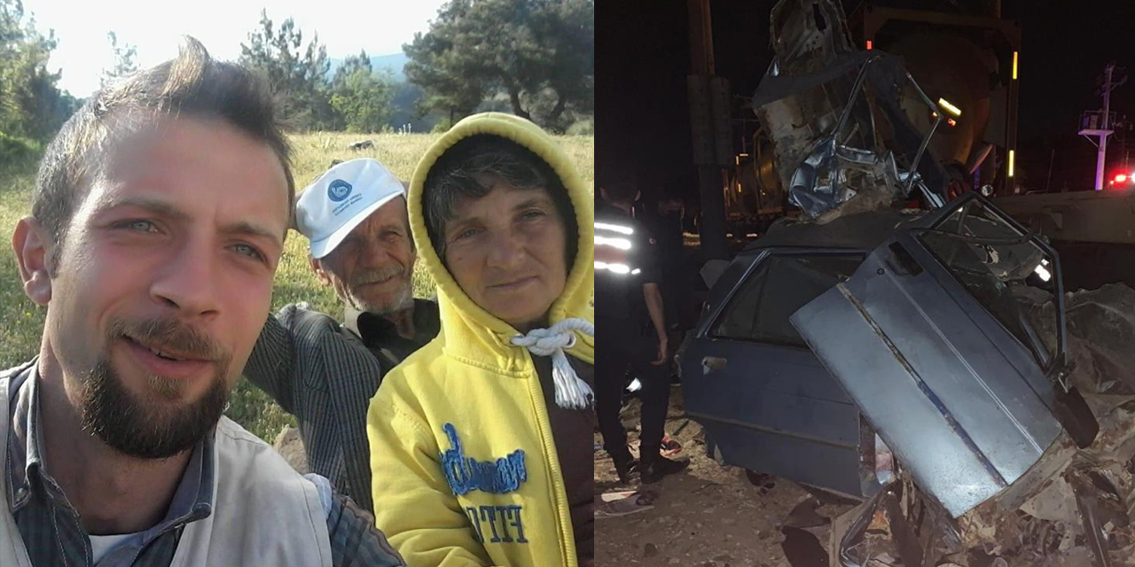 Hemzemin geçide giren otomobili tren biçti! Anne ve oğlu feci şekilde can verdi