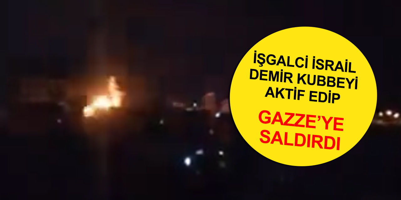 Gazze'de büyük patlama! İsrail savaş uçakları aralıksız vuruyor