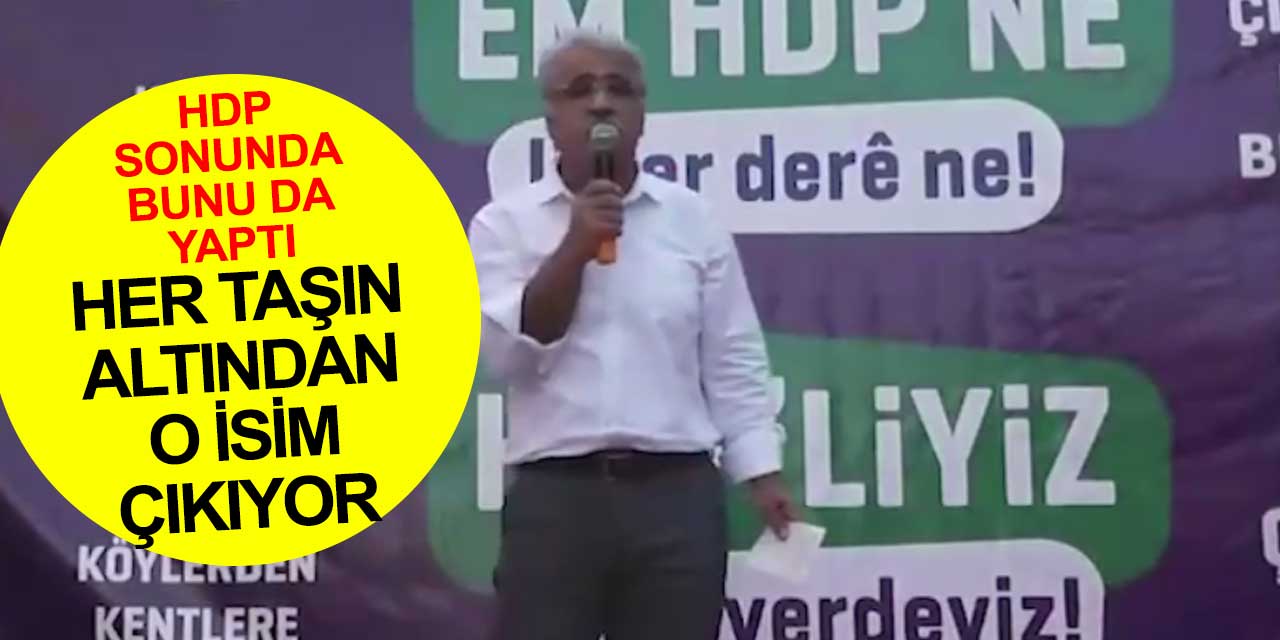 HDP sonunda bunu da yaptı! Apo'ya özgürlük istediler