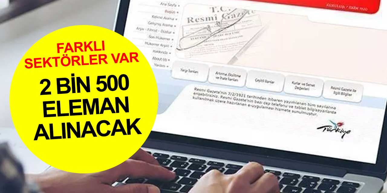 Devlet Su İşleri (DSİ) eleman alımı yapacak! Başvurular İŞKUR üzerinden