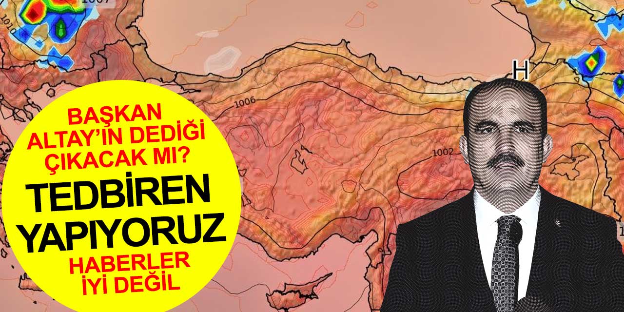 Konya Büyükşehir'in yerinde önlem kararı ve Başkan Uğur İbrahim Altay'ın açıklamaları