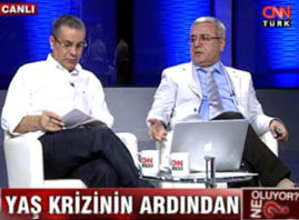 Mehmet Metiner'in canlı yayın blöfü tutmadı