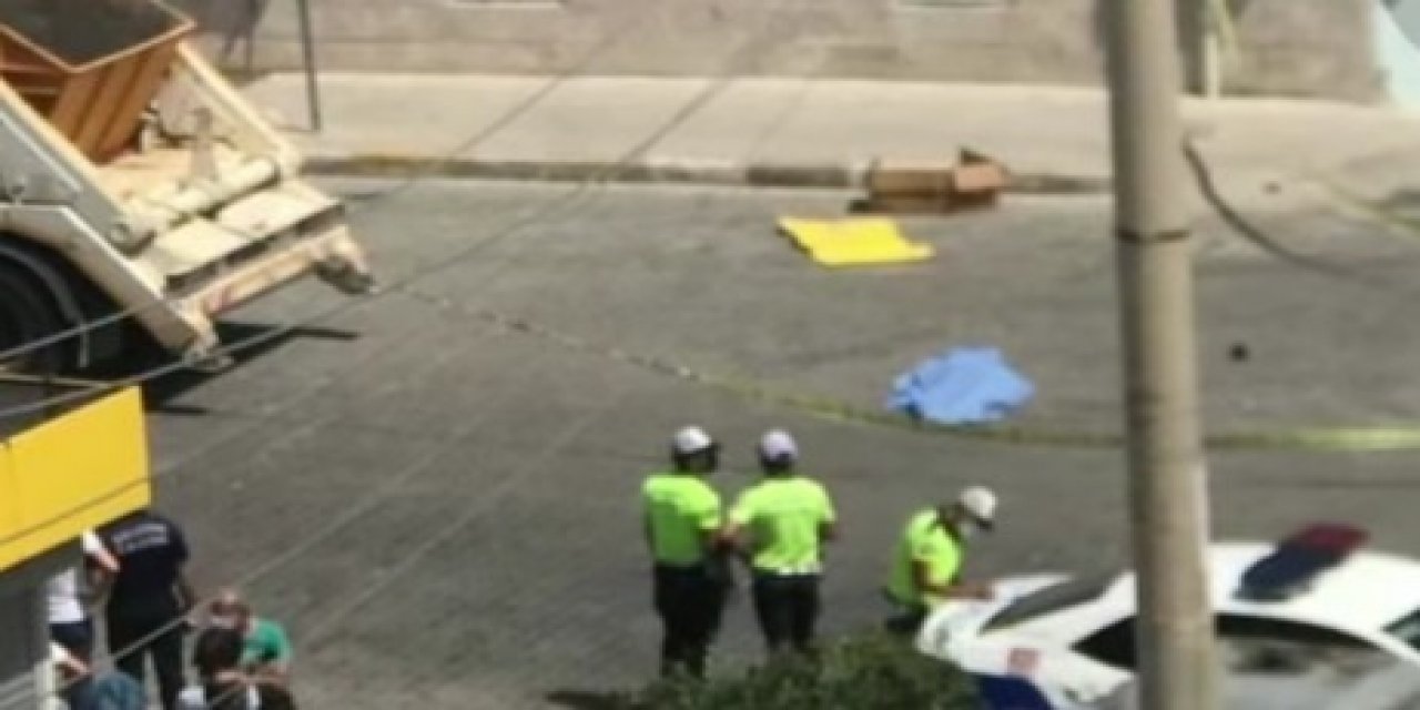 Balçova'da feci ölüm! Kamyonun çarptığı yaşlı kadın olay yerinde can verdi