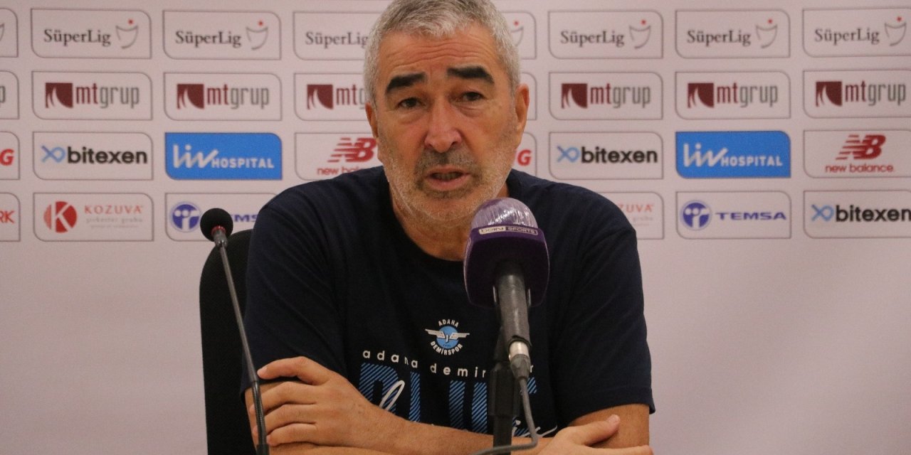 Adana Demirspor Teknik Direktörü Aybaba: Hızlı çıkışlarda sorunlarımız var!