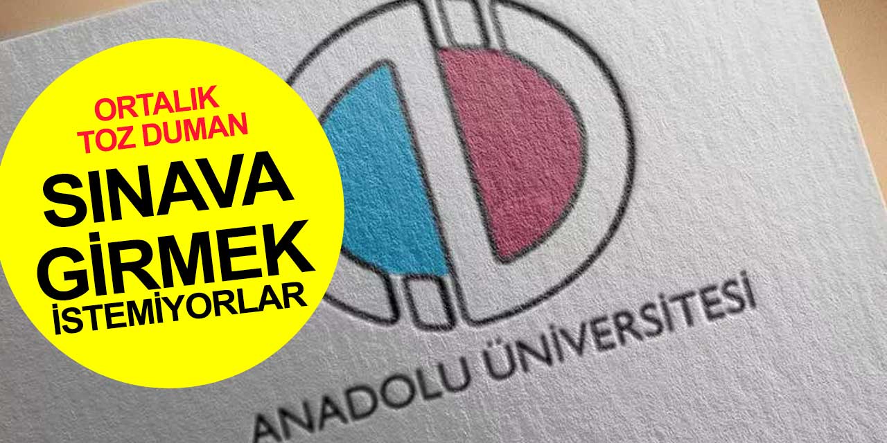 AÖF öğrencileri online sınavı sevmişti! Yüzyüze sınav yüzünden 330 bin twit attılar