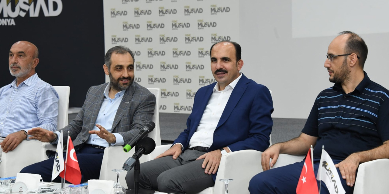 Altay ve Angı MÜSİAD Konya’da İş Adamlarıyla Buluştu