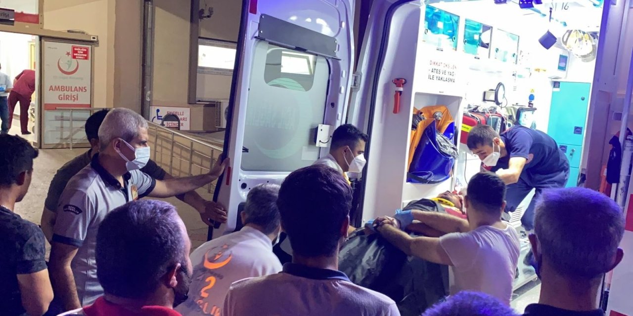 Kömür kamyonu takla atarak ters döndü! 2’si ağır 3 yaralı