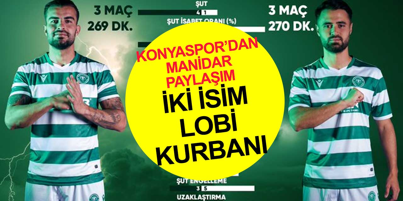 Konyaspor’un yıldızları Abdülkerim Bardakçı ve Ahmet Çalık lobi kurbanı mı oldu? A Milli aday kadrosunda neden yer almadılar?