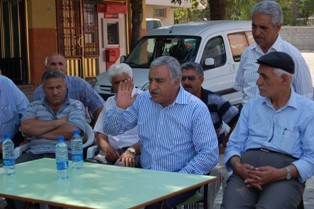 Öksüz'ün Cihanbeyli ziyaretleri sürüyor
