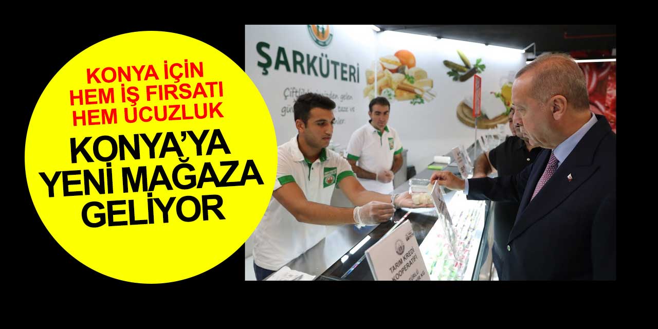 Konya KoopGross'la ucuz gıdaya ulaşabilecek! Cumhurbaşkanı Erdoğan talimat vermişti