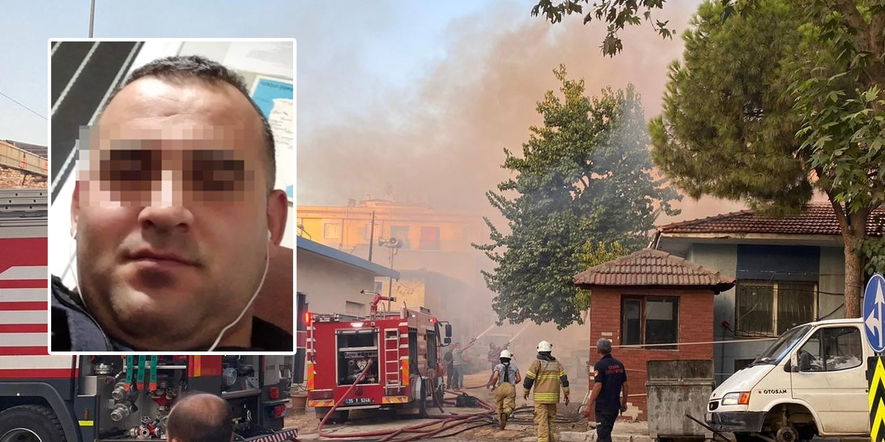 Eski karakol binasının çatısı çöktü! Alevlerin içine düşen itfaiye eri ağır yaralandı