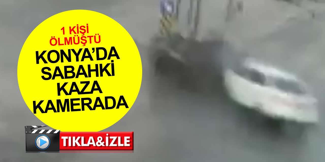 Nalçacı'da meydana gelen kazanın görüntüleri ortaya çıktı | VİDEO