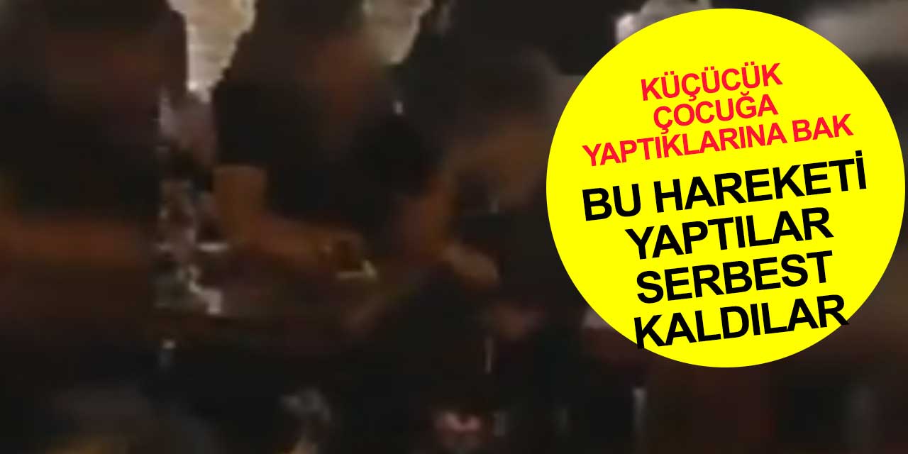 Ahlaksızlıklarını çocuğa da yaptırdılar ifade verip serbest kaldılar