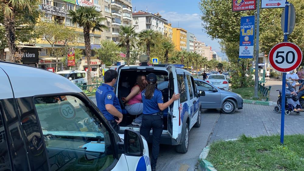 Bursa'da güpegündüz soygun girişimi