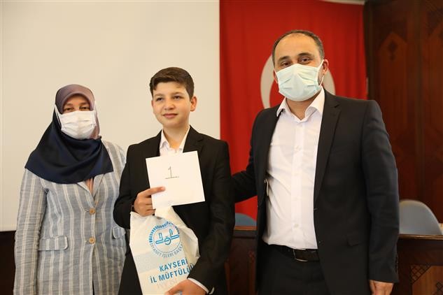 Hafızlık bölge birincisi Konya'dan Hasan İlimler oldu
