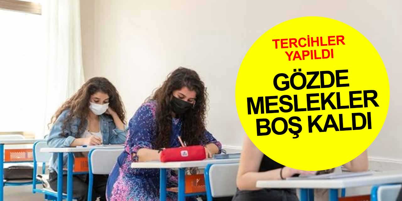 Üniversitelerde en güzel bölümler tercihlerde işaretlenmedi! İşte boş kalan kontenjanlar