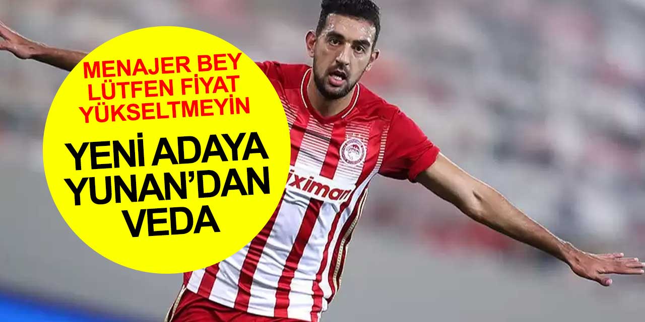 Konyaspor'un yeni forvet adayı Ahmed Hassan'a Yunanistan'dan veda