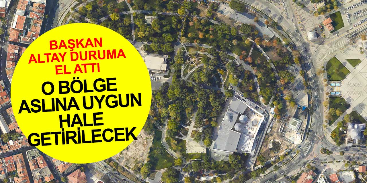 Konya'da tartışma konusu olan Kılıçarslan Köşkü'nün çevresi aslına göre uyarlanması konuşulacak