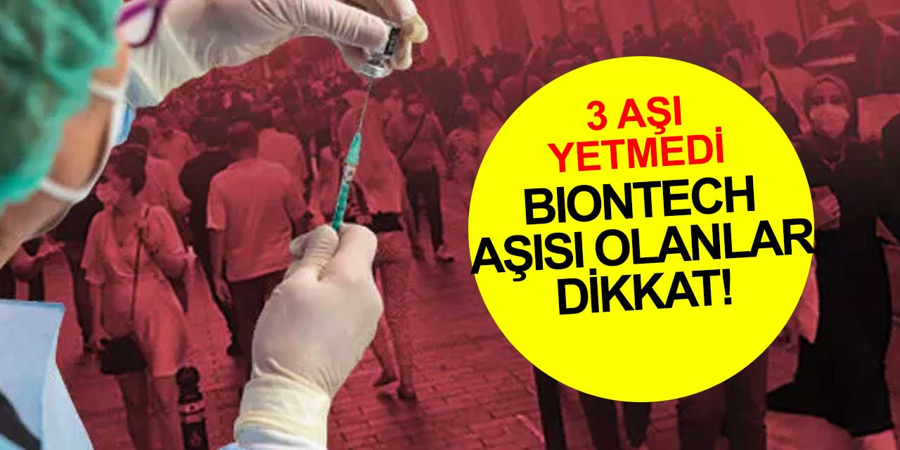 Biontech aşısı olanların Kasım'da bir doz daha olması istenecek
