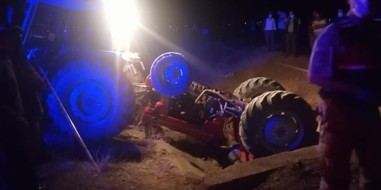 Sulama kanalına devrilen traktörün altında kalan Taner Fındık öldü