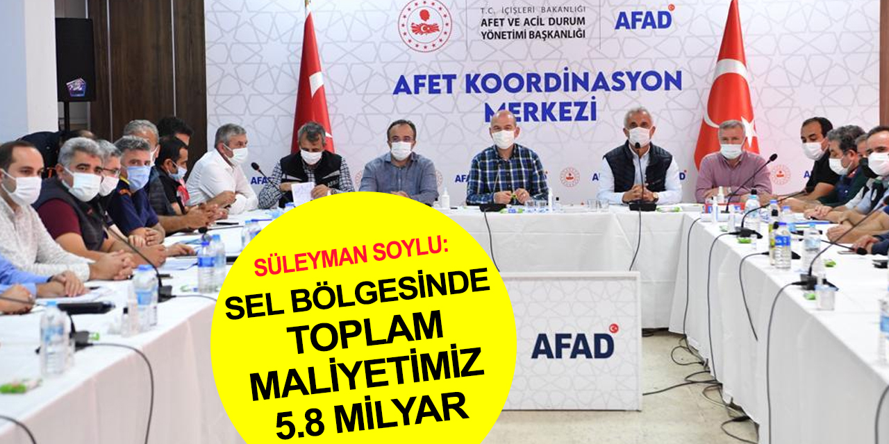 Afet bölgesinde mesaisi devam eden Bakan Soylu'dan önemli açıklamalar!