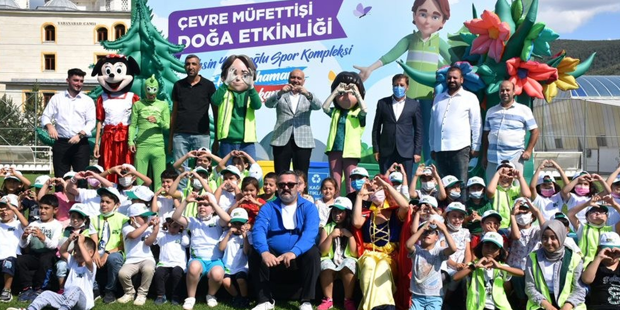 Çevreci minikler Kızılcahamam’da buluştu