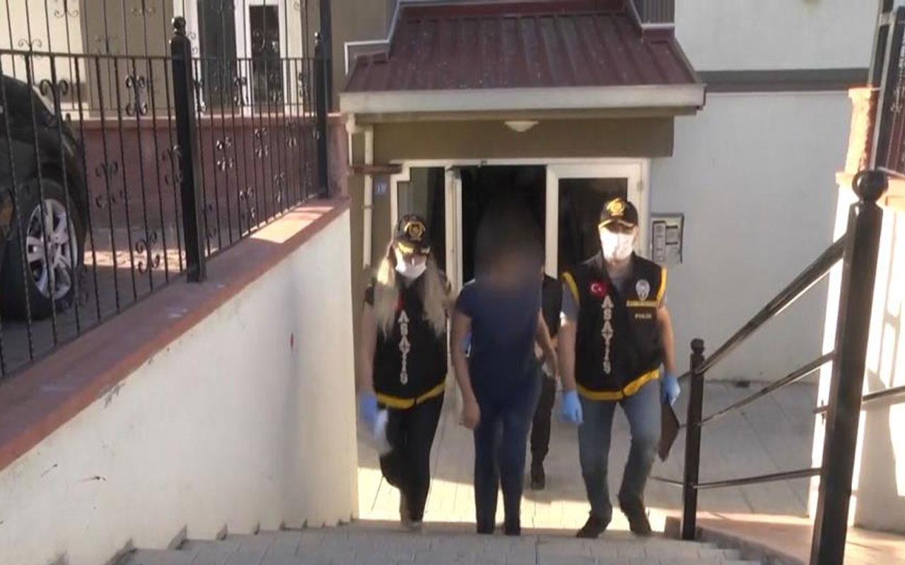 Polisi yerden bekliyorlardı havadan geldi