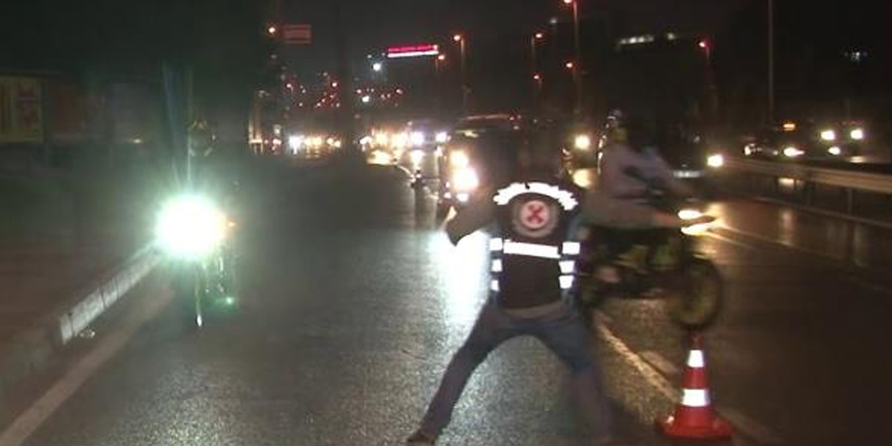 Eş zamanlı motosiklet denetimi! 7 bin 630 trafik kuralı ihlali tespit edildi