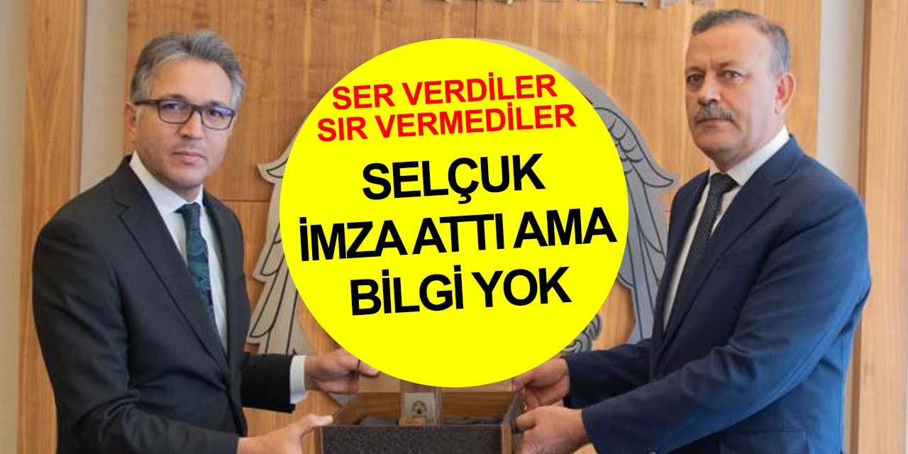 Öğrenci mezun olduktan sonra iş arıyor Selçuk Üniversitesi laboratuvar imzası atıp bilgi vermiyor