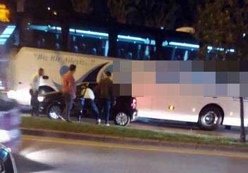 Adapazarı'ndaki trafik tartışmasında tehditler havada uçuştu