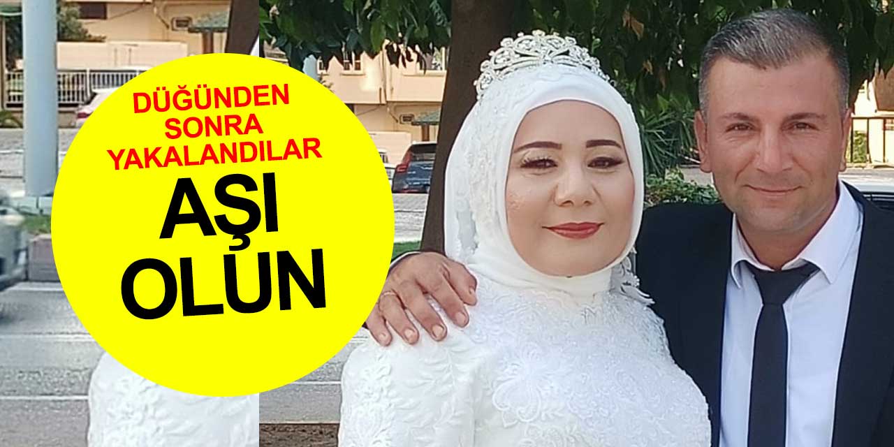 Düğünden sonra koronaya yakalandılar 'aşı olun' çağrısı yaptılar