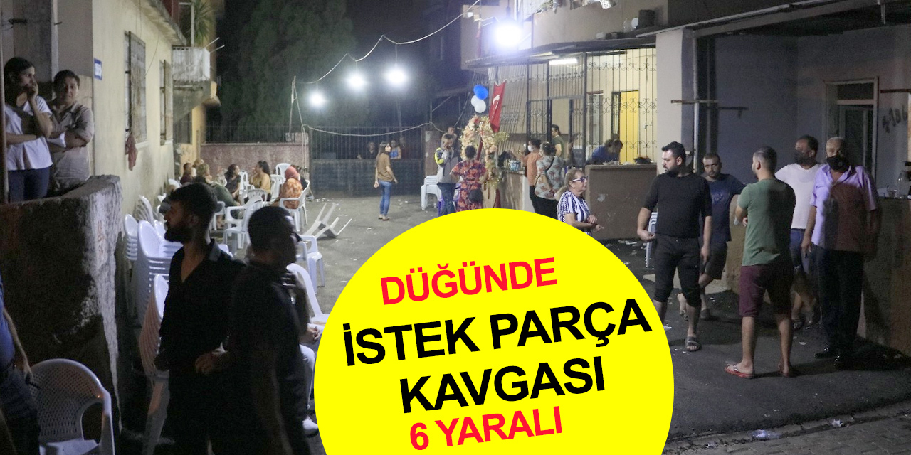 Düğünde gelinin ağabeyi ile erkek tarafı arasında kavga çıktı! 2'si kadın 6 kişi pompalıyla yaralandı