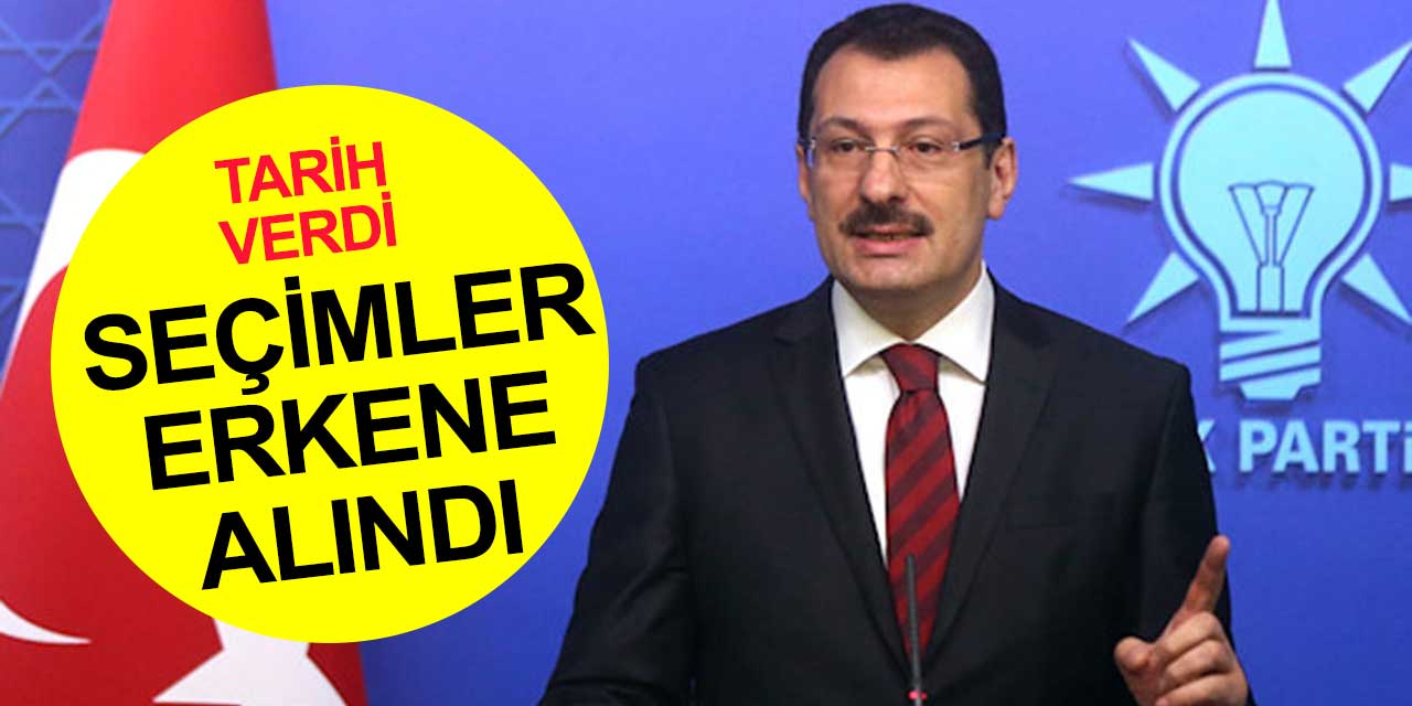 Seçimler erkene mi alındı yoksa erken seçim mi?