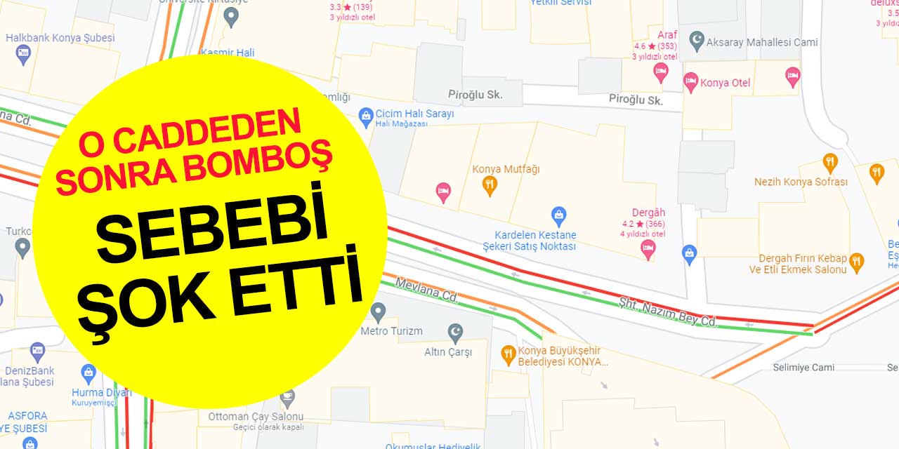 Konya Mutfağı'na ilgi yoğun! Trafik kilitleniyor