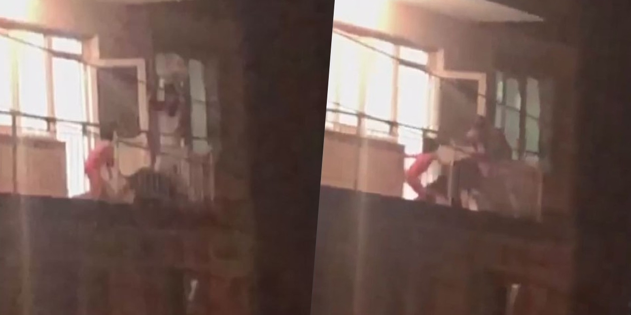 İzmir’de öfkeli koca dehşet saçtı! Genç kadını 2 çocuğunun önünde böyle darp etti