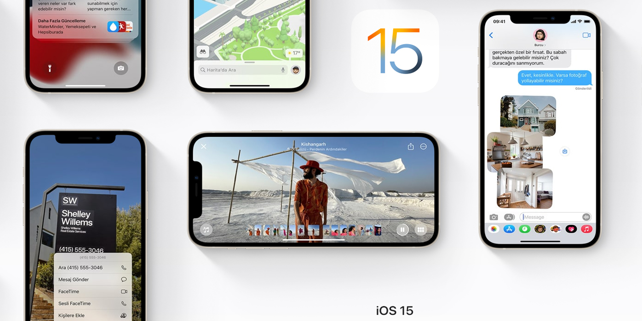 Apple iPhone'un merakla beklenen iOS 15'i yayınladı