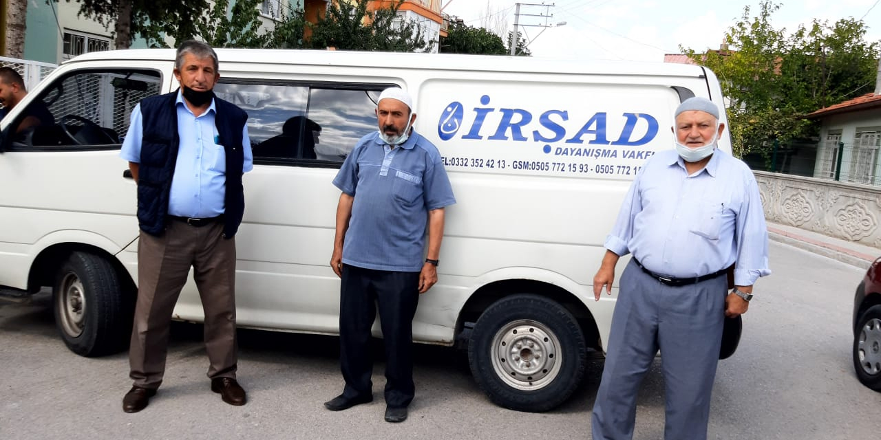 İrşad Vakfı Başkanı Ali Galip Doğan'dan hayırseverlere teşekkür