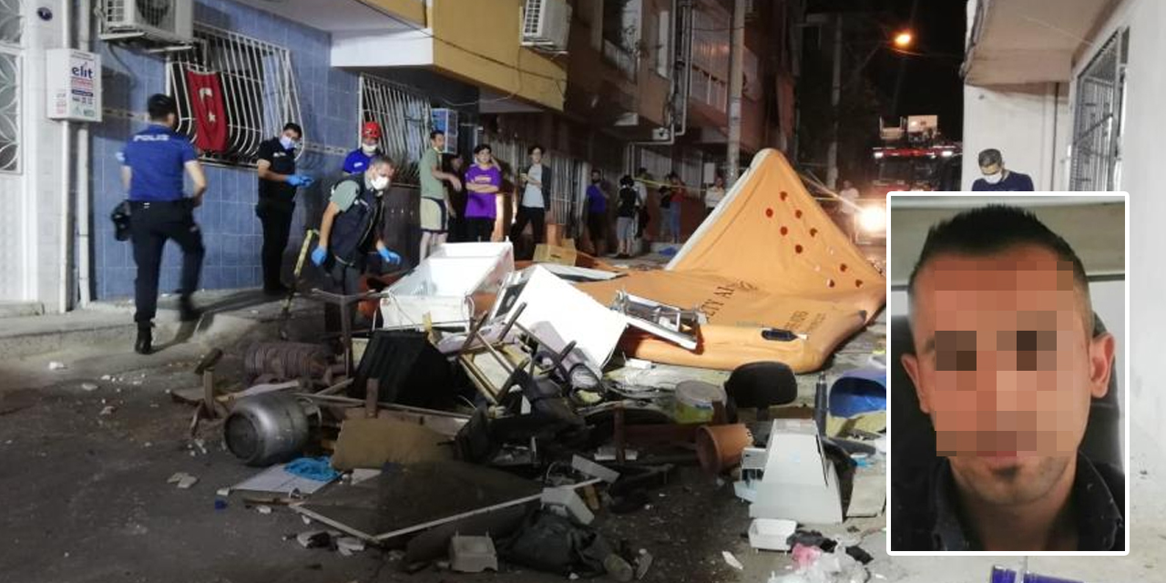 İzmir’de hareketli gece! Evi boşaltması istenen kiracı ortalığı birbirine kattı