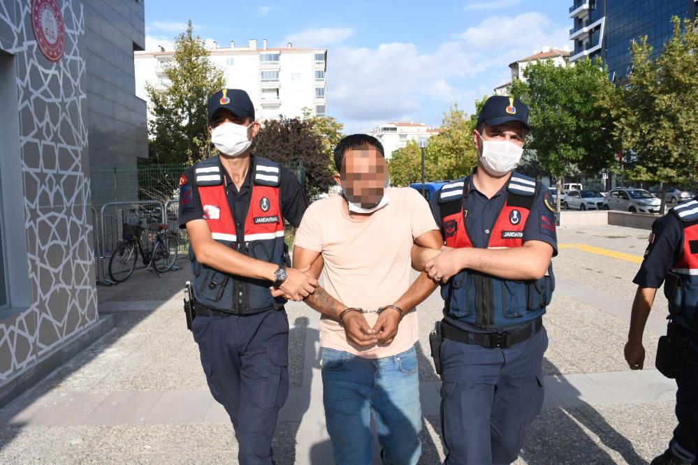 Aksaray'da yakalanan torbacıdan ilginç sözler