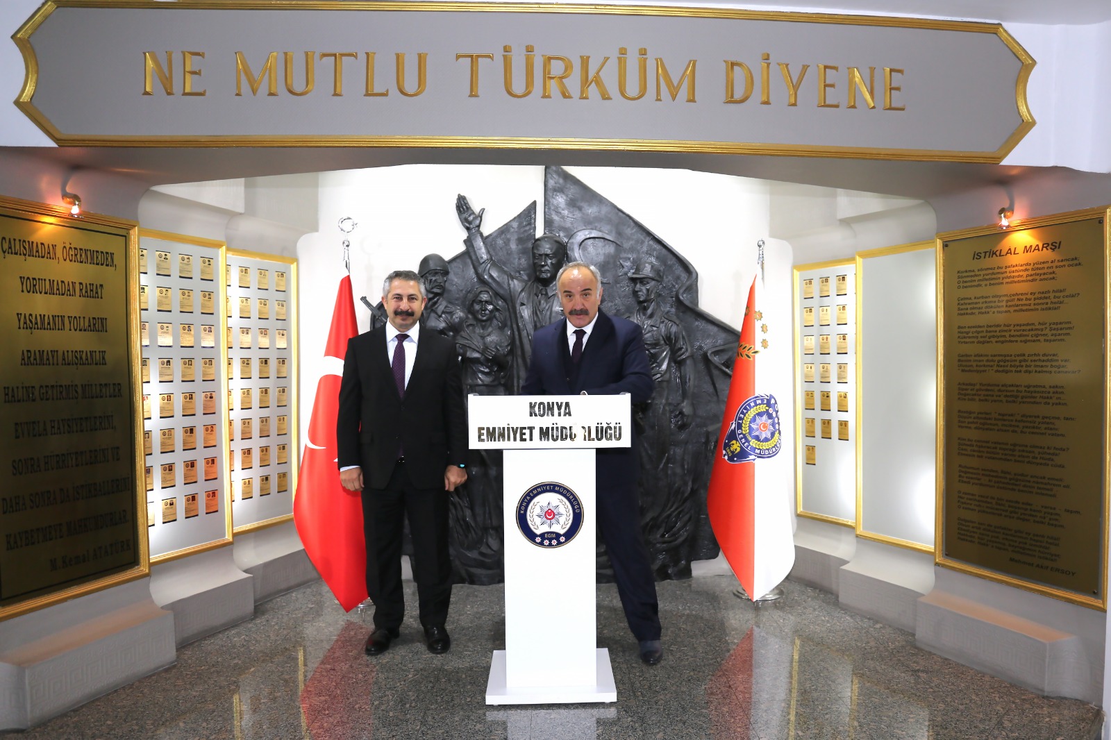 Milli Güvenlik Kurulu Genel Sekreteri Hacımüftüoğlu Konya'ya geldi
