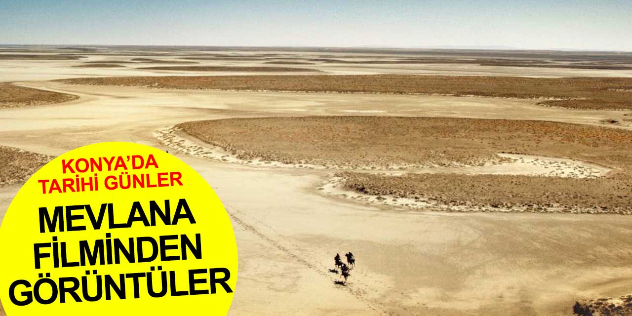 Konya'da çekimleri devam eden Mevlana Dizisi'nden ilk görüntüler geldi! Mevlana'yı o isim oynayacak