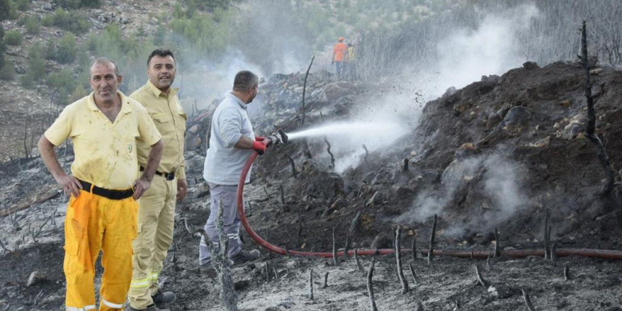 Bucak’taki orman yangını kontrol altına alındı