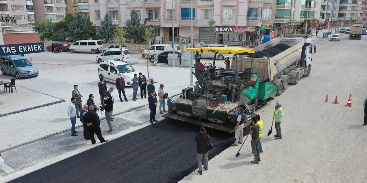 Başkan Kılca Küçükkumköprü Caddesindeki çalışmaları inceledi