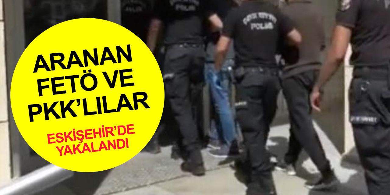 Konya Başsavcılığı'nın arama kararı çıkarttığı 3 FETÖ üyesi Eskişehir'de yakalanarak tutuklandı