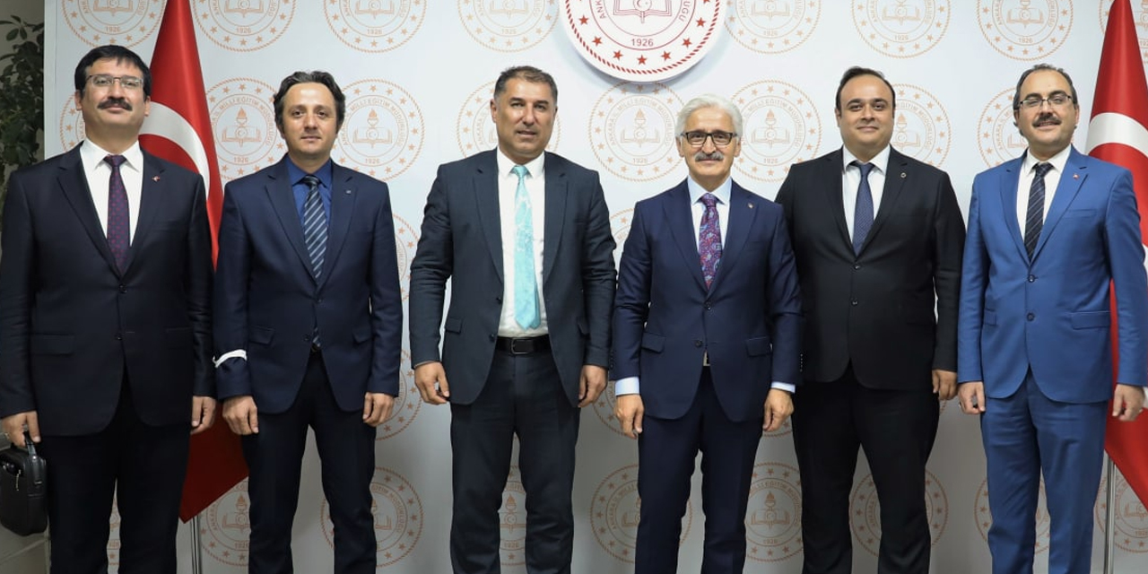 Kadınhanlılar Platformu'ndan Ankara İl Milli Eğitim Müdürü Harun Fatsa’ya ziyaret
