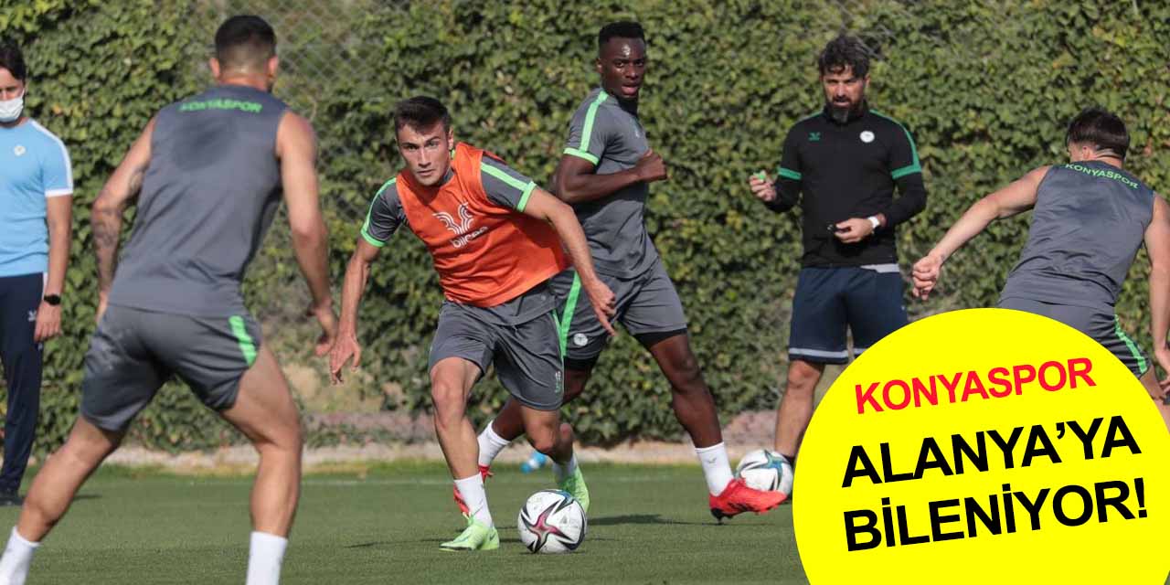 Konyaspor'da Alanyaspor maçı hazırlığı başladı
