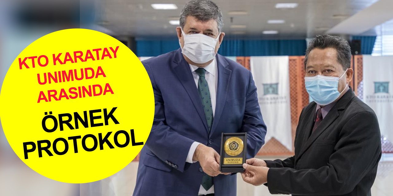 KTO Karatay ve Endonezya Muhammadiyah Sorong Üniversitesi arasında işbirliği protokolü